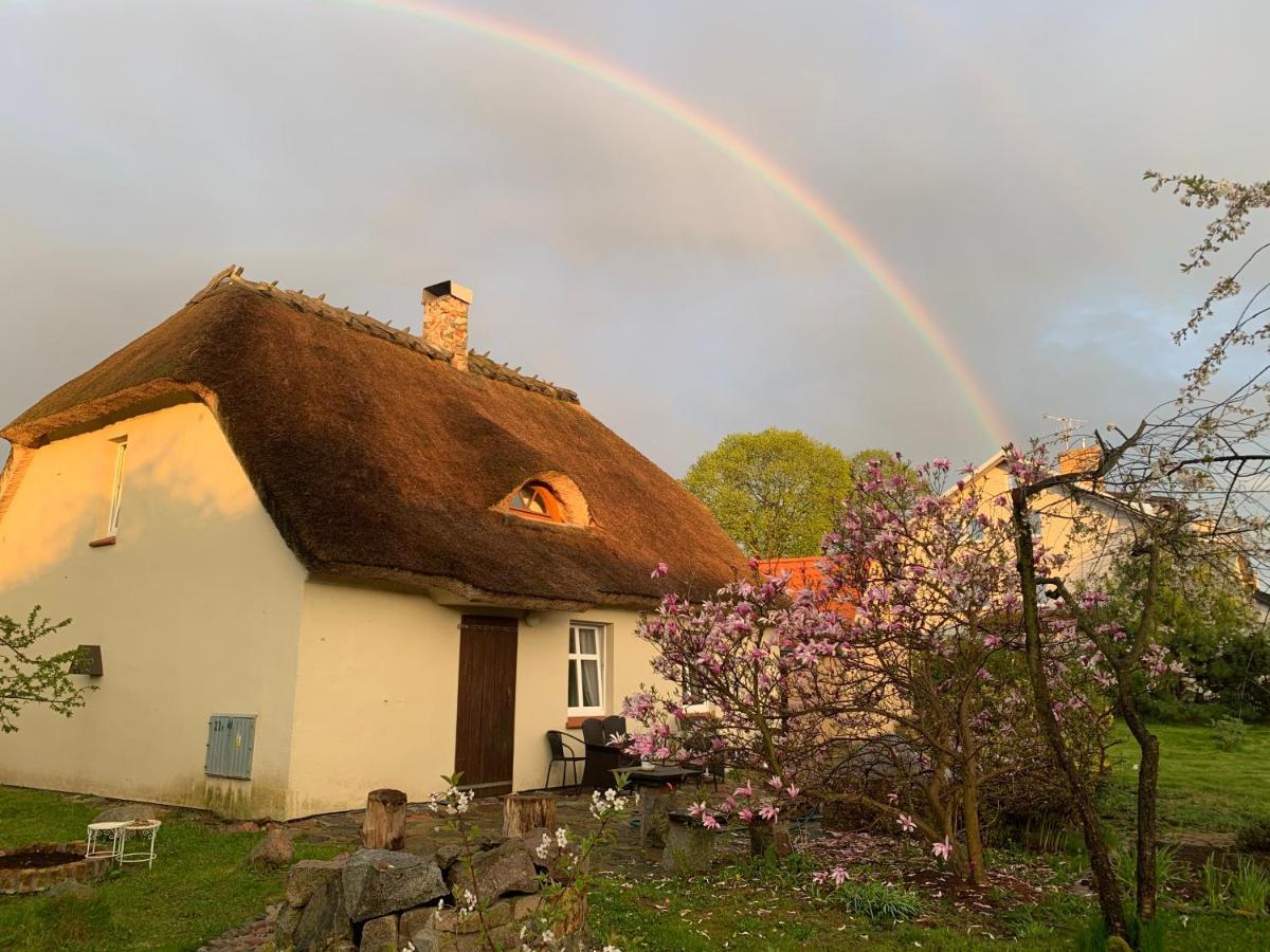 Oaza Pod Strzecha Klimatyczny Dom Z 3 Sypialniami Na Wylacznosc Z Kominkiem I Duzym Ogrodem Ustronie Morskie Exterior foto