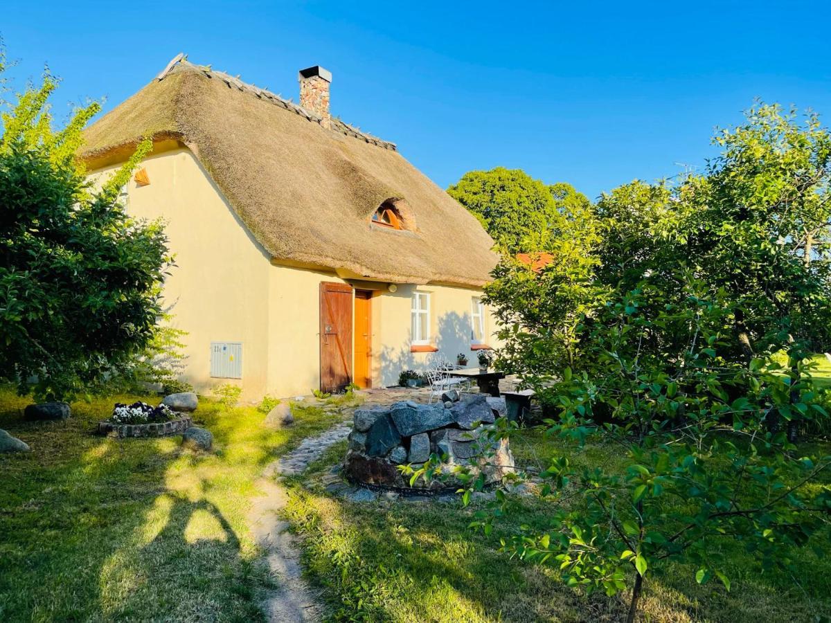 Oaza Pod Strzecha Klimatyczny Dom Z 3 Sypialniami Na Wylacznosc Z Kominkiem I Duzym Ogrodem Ustronie Morskie Exterior foto